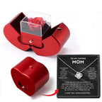 Eternal Rose Apple Jewelry Gift Box Necklace – The Perfect Gift