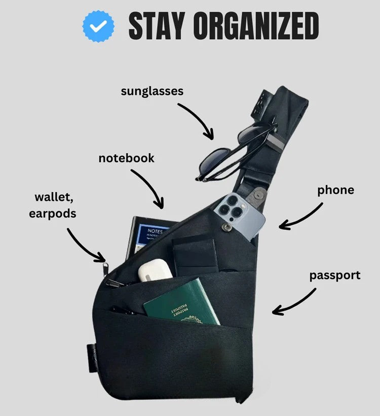 Tactical Chest & Shoulder Bag – Large Capacity, Multi-Pocket
