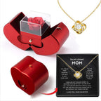 Eternal Rose Apple Jewelry Gift Box Necklace – The Perfect Gift