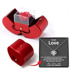 Eternal Rose Apple Jewelry Gift Box Necklace – The Perfect Gift