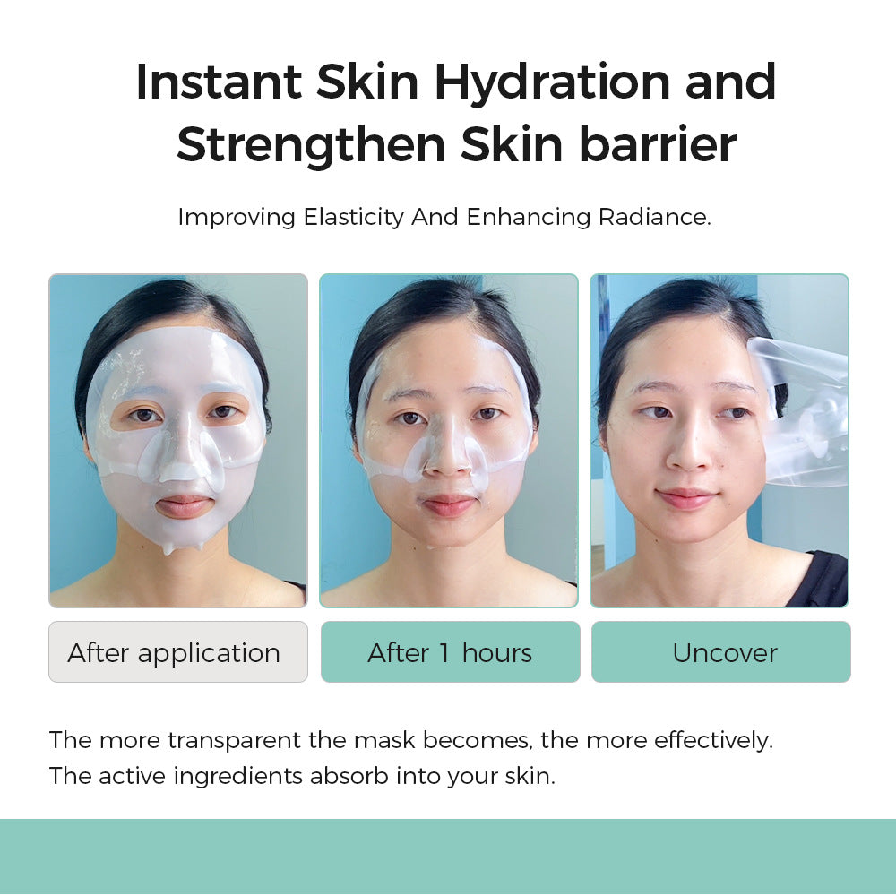 Collagen Hydrating Sheet Mask for Skin Firming and Brightening