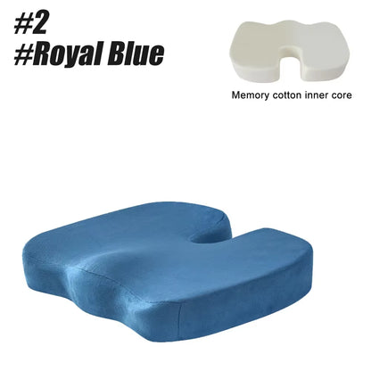 Seat Cushion Office Chair Cushions Coccyx Orthopedic Memory Foam U Seat Massage Chair Cushion Pad Car Massage Cushion