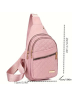 Diamond Quilted Crossbody Bag