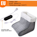 Electric Heated Foot US/EU Warmers Soft Feet Heating Pad 9-Gear Adjustable Temperature Electric Shoe Heating Pad 40*40CM/40*76CM