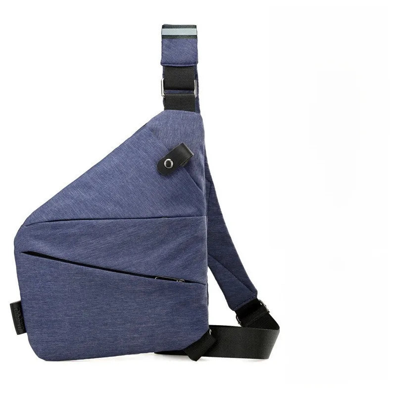 Gun Bags Tactical Bags New Cross Border Chest Bag Men'S Slant Cross Bag Large Capacity Multi-Pocket Shoulder Bag