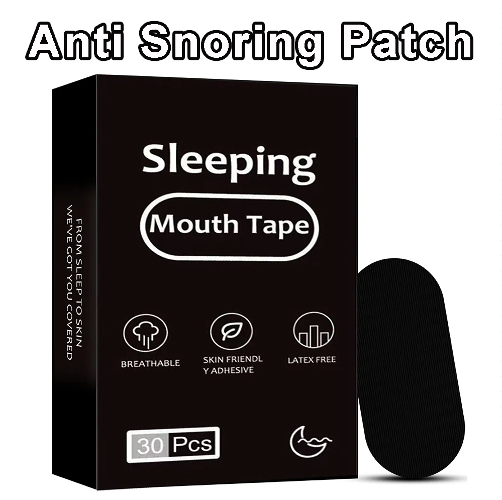 Anti-Snoring Mouth Tape Sleep Strips – Reduces Mouth Breathing & Improves Sleep (30–150 Pcs)