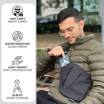 Gun Bags Tactical Bags New Cross Border Chest Bag Men'S Slant Cross Bag Large Capacity Multi-Pocket Shoulder Bag