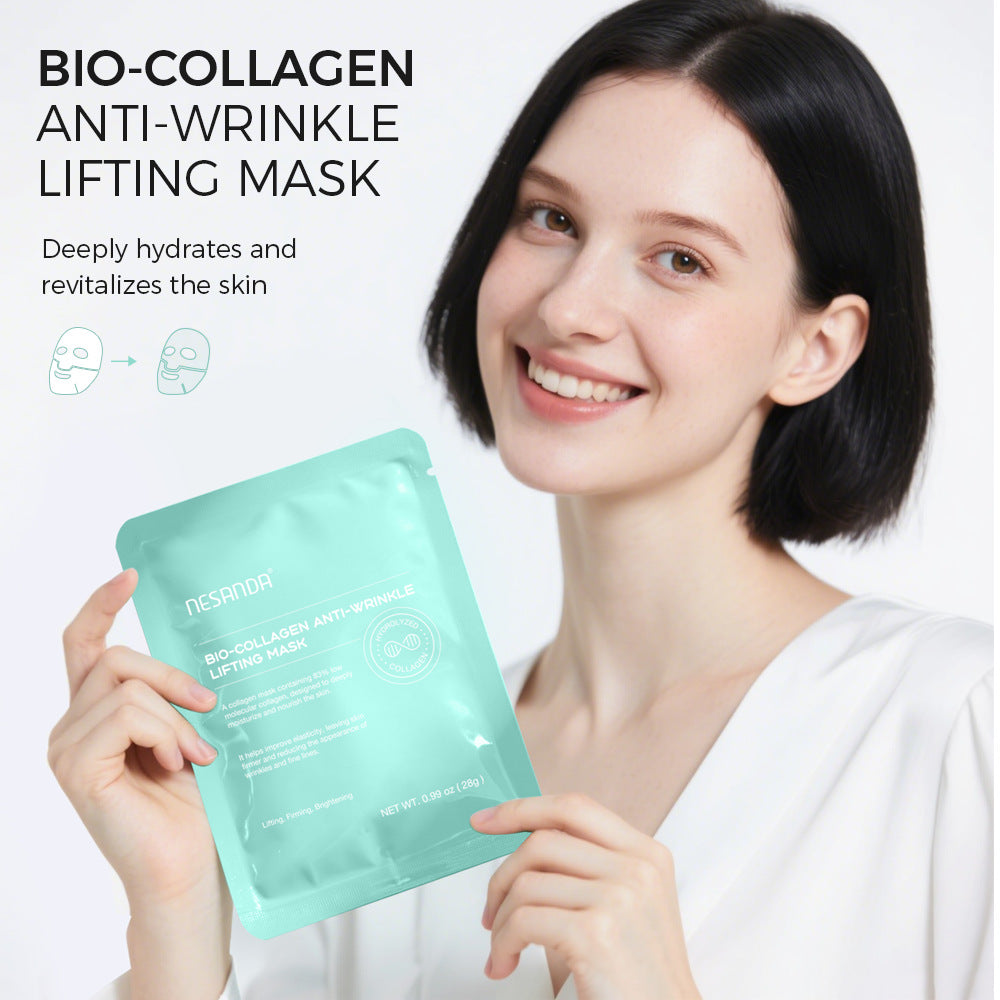 Collagen Hydrating Sheet Mask for Skin Firming and Brightening