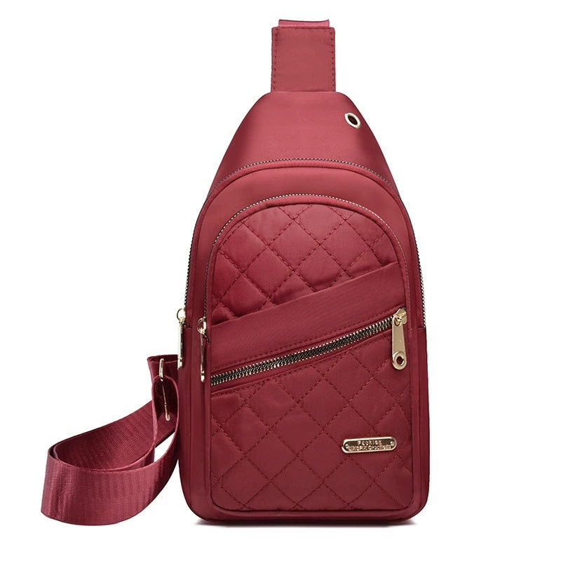 Diamond Quilted Crossbody Bag