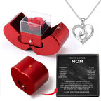 Eternal Rose Apple Jewelry Gift Box Necklace – The Perfect Gift