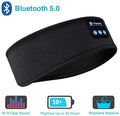 Sleep Mask Bluetooth Sleeping Headphones Headband Thin Soft Elastic Comfortable Wireless Music Headset Eye Mask for Side Sleeper
