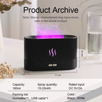 Zenvro EmberMist™ Ultrasonic Flame Diffuser