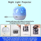 Zenvro NovaLight Rotating Galaxy Projector Lamp – Create a Magical Night Sky in Any Room