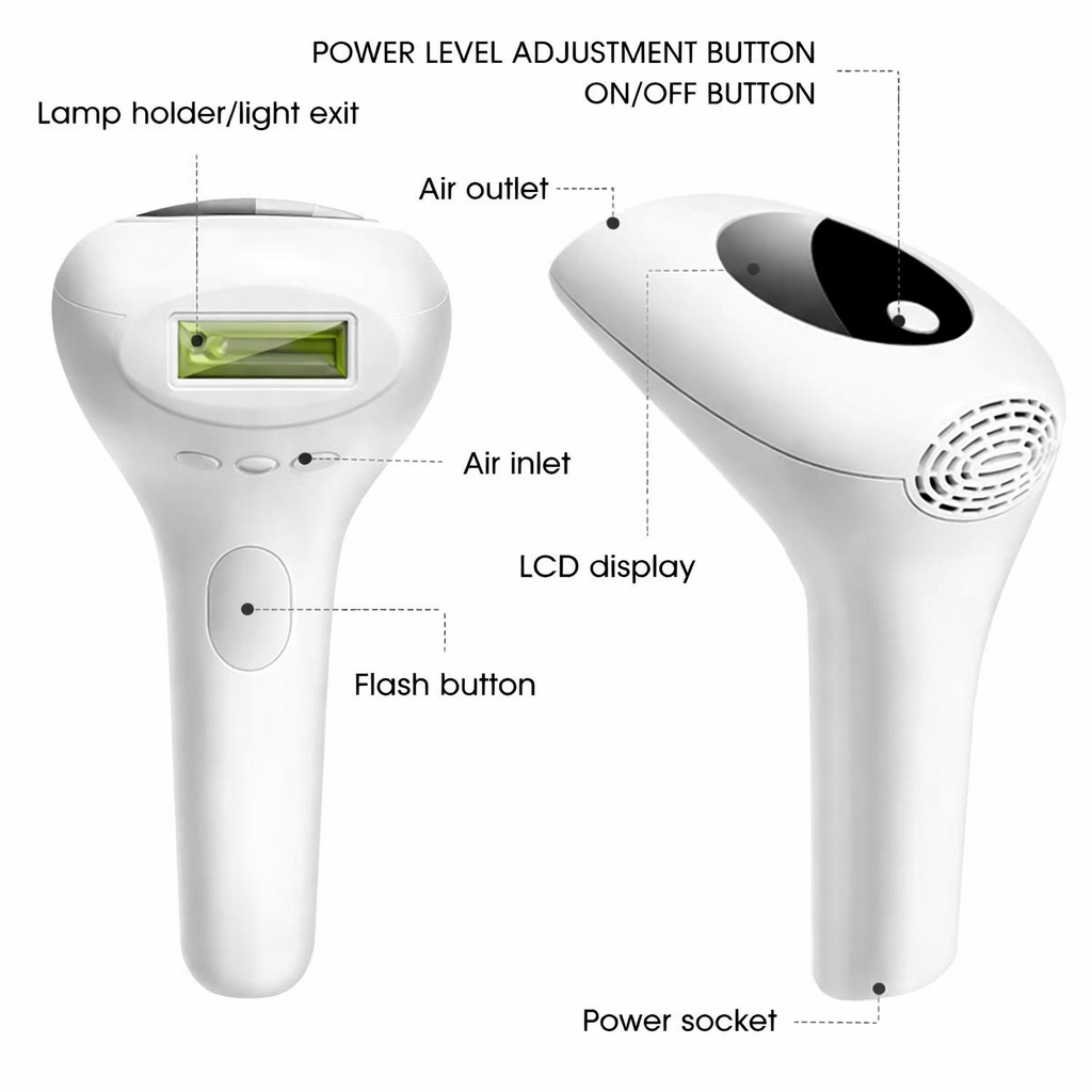Zenvro At-Home IPL Hair Removal Device