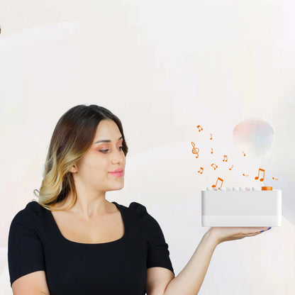 White Noise Machine & Bluetooth Speaker with RGB Lighting