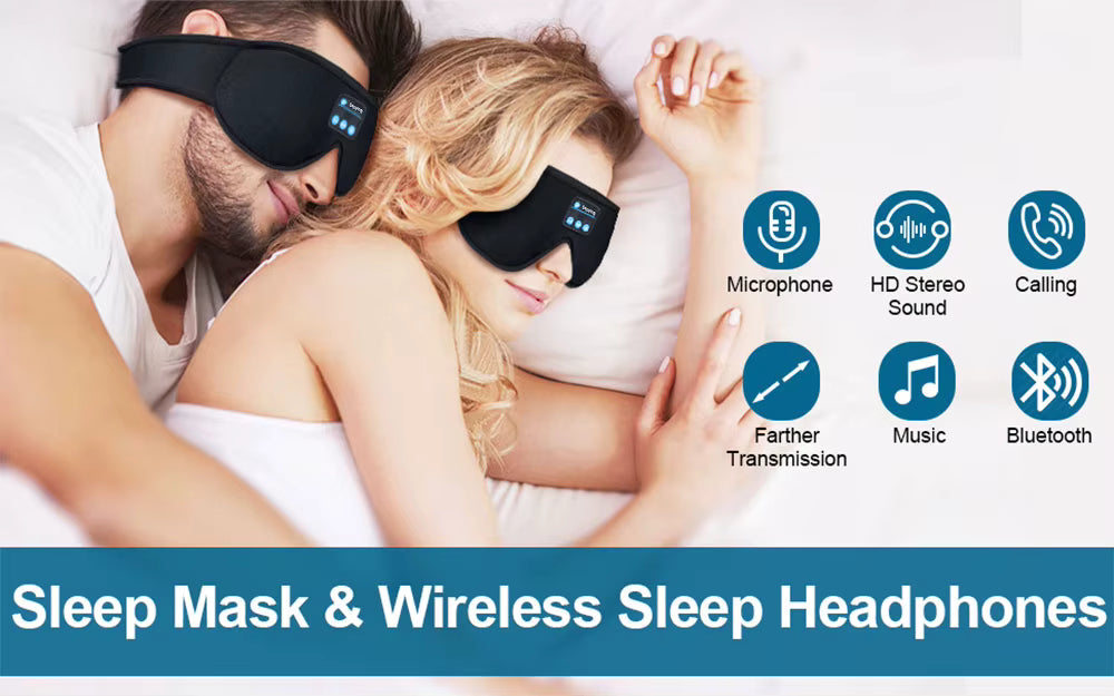 Zenvro SleepMask Pro – Bluetooth Music Eye Mask