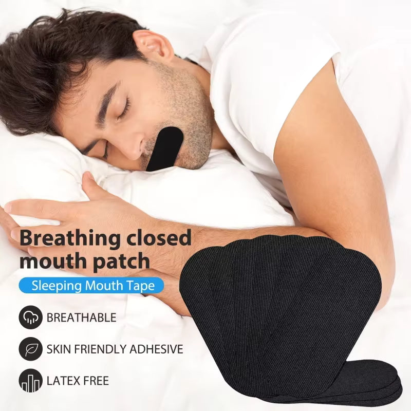 Anti-Snoring Mouth Tape Sleep Strips – Reduces Mouth Breathing & Improves Sleep (30–150 Pcs)